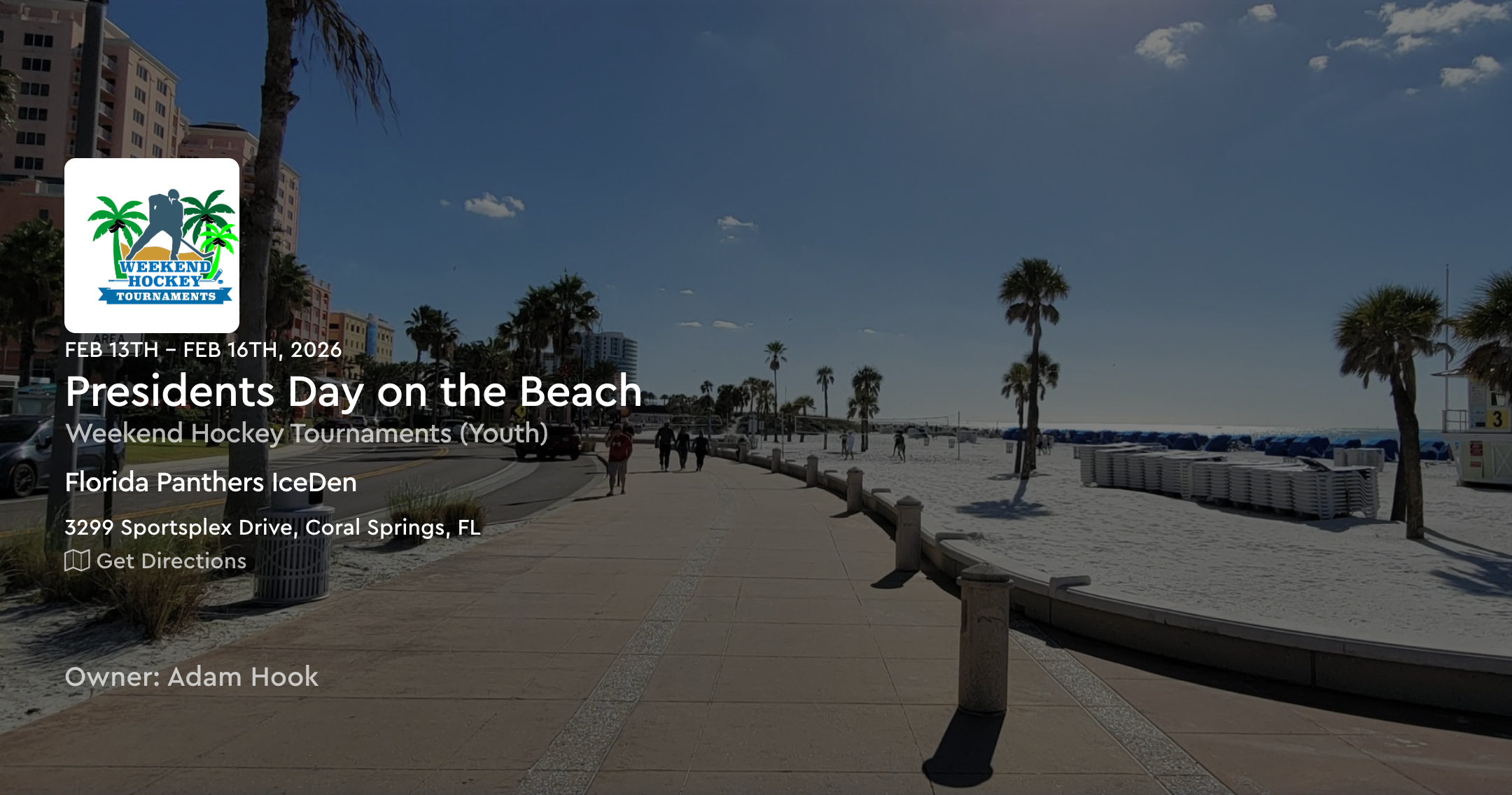 Presidents Day on the Beach